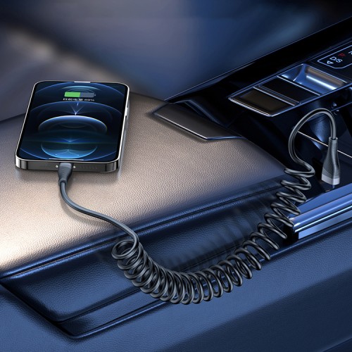 안드로이드오토 케이블 애플카플레이케이블 USB A to C C타입충전기선 1.0M 코일