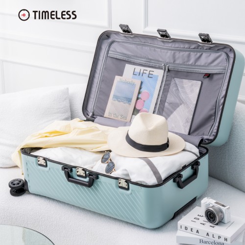 타임리스 바퀴교체 캐리어 폴리카보네이트 PC 튼튼한 케리어 위탁수화물 트렁크 65cm(24인치) 75cm(28인치)